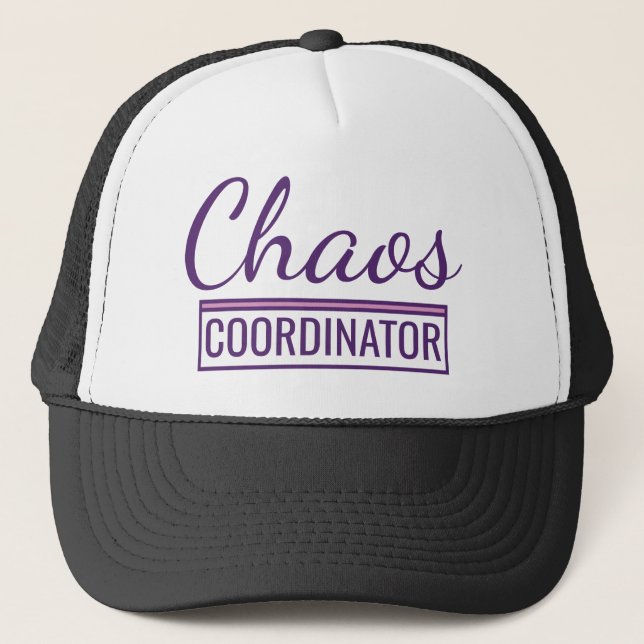 Casquette Coordinateur du Chaos (Devant)