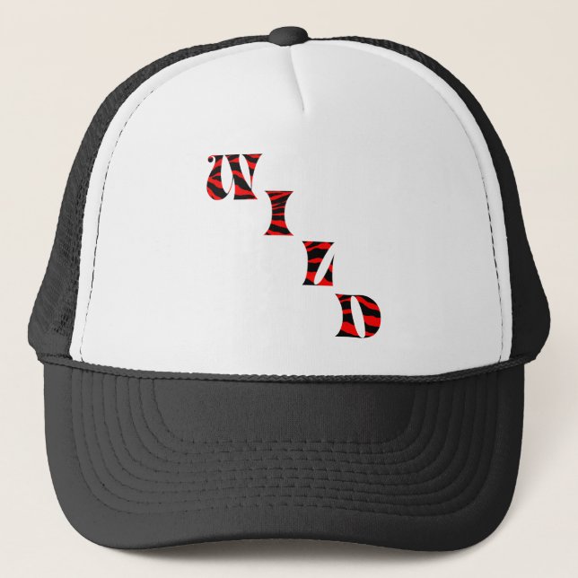 Casquette Copie de tigre sauvage (Devant)