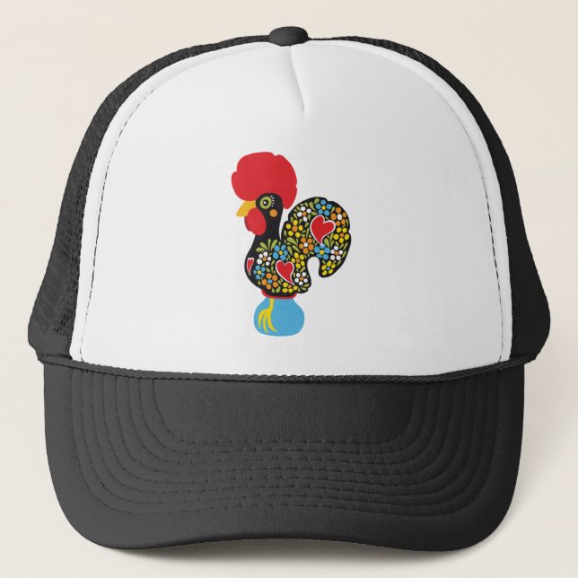 Casquette Coq célèbre de Barcelos Nr 06 (Devant)