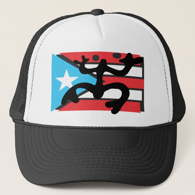 Casquette Coqui sur le Drapeau de Port Riche (Devant)