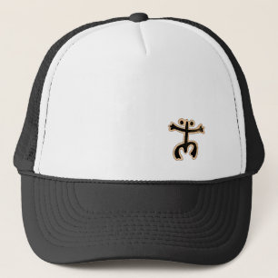 Casquette Coqui Taino sur le bois