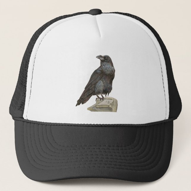 Casquette Corbeau (Devant)