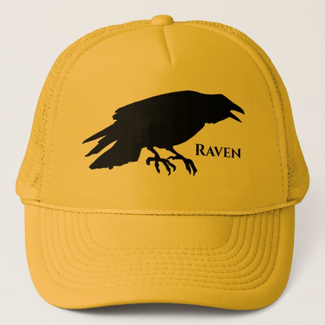 Casquette Corbeau (Devant)