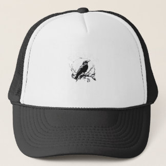 Casquette Corbeau, F-Caw-F Oiseau Drôle Tendance Drôle