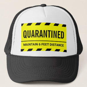 Casquette Coronavirus Self Isolation Quarantine