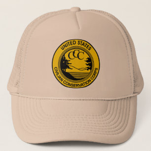 Casquette Corps civils ccc de conservation commémoratifs