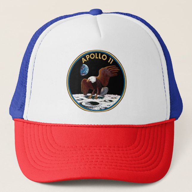 Casquette Correctif de mission Apollo 11 (Devant)