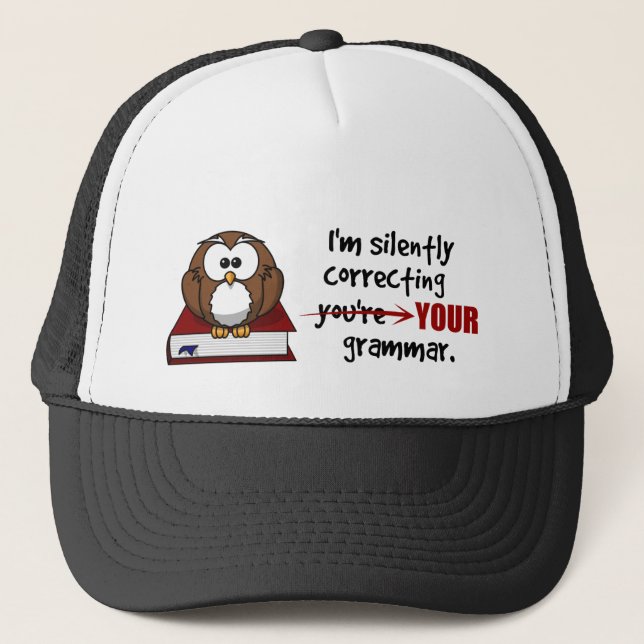 Casquette Correction silencieuse de votre chou sarcastique d (Devant)