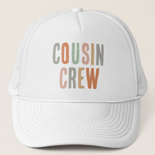 Casquette Correspondance de la famille d'équipage Boho Cousi (Devant)