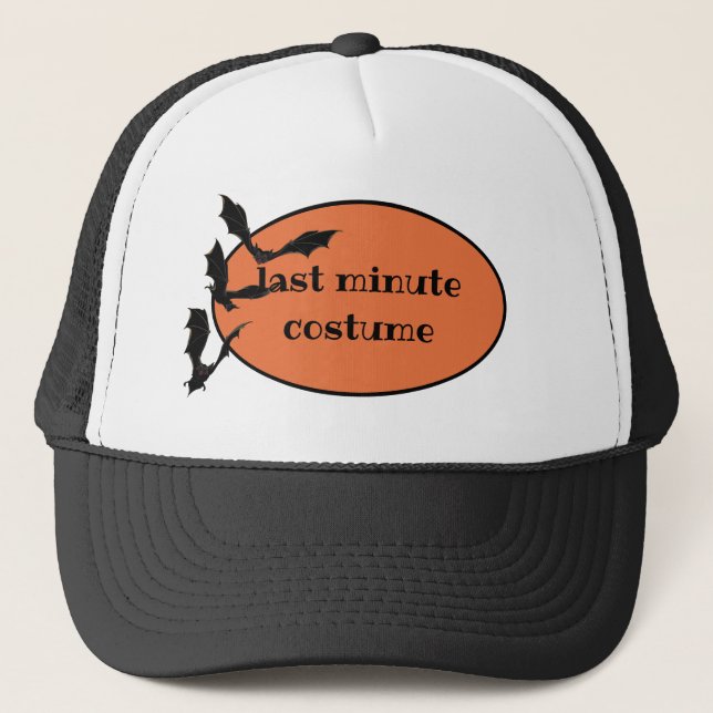 Casquette Costume de Casquette-Dernier minutes d'Halloween (Devant)