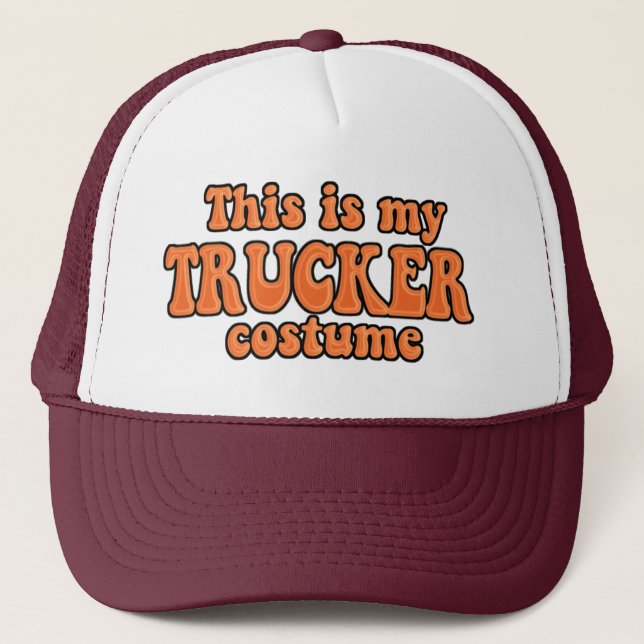 Casquette Costume d'Halloween pour camion instantané (Devant)
