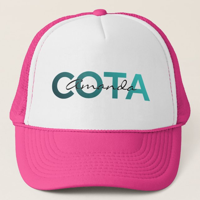 Casquette COTA Personalized Name (Devant)