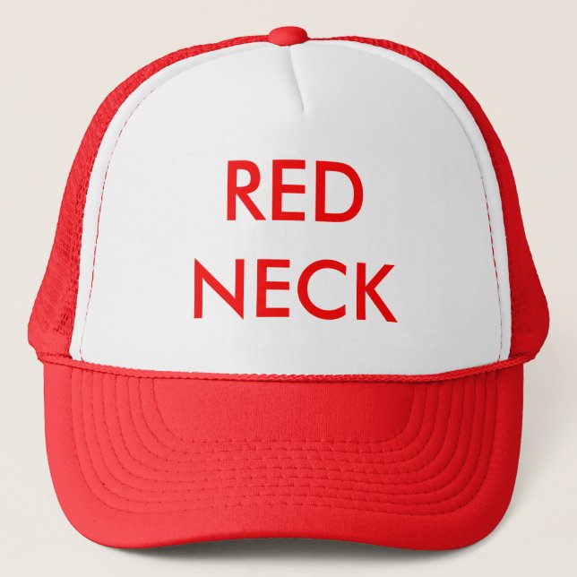 CASQUETTE COU ROUGE (Devant)