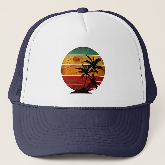 Casquette coucher de soleil (Devant)