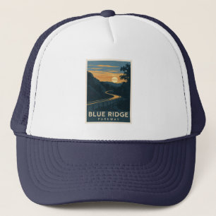 Casquette Coucher de soleil de Blue Ridge Parkway