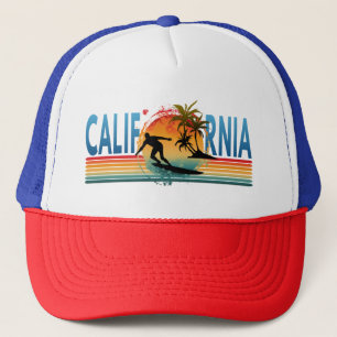 CASQUETTE COUCHER DE SOLEIL ÉTÉ CALIFORNIE