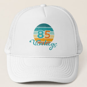 Casquette Coucher de soleil Rétro 85 Vintage en détresse