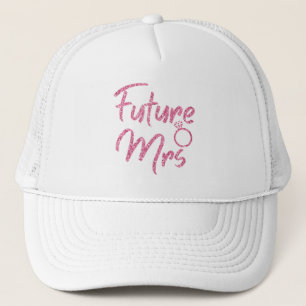 Casquette Couleur rose Futur Mme Trucker Chapeau