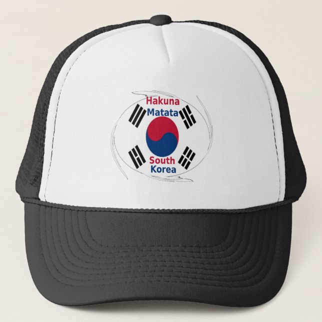 Casquette Couleurs sud-coréennes (Devant)