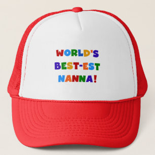 Casquette Couleurs vives Meilleurs Tshirts Nanna