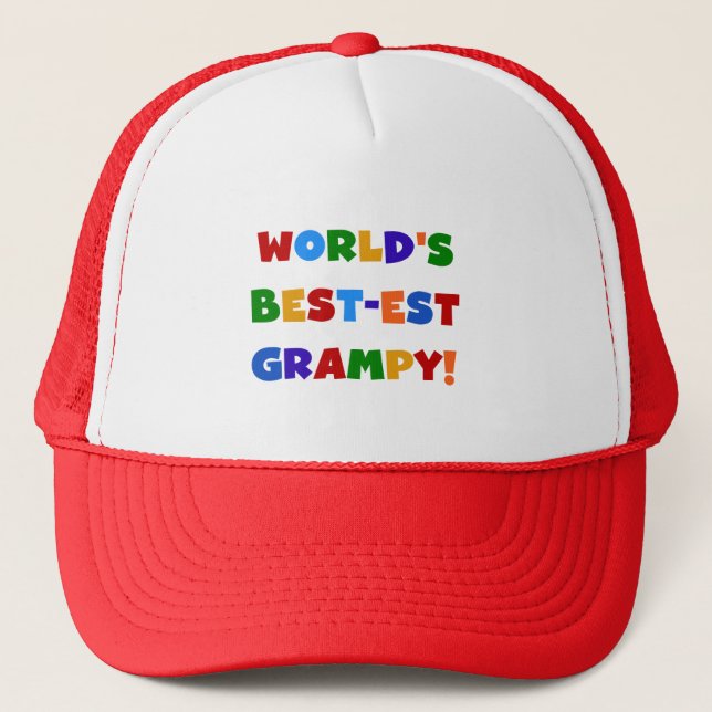 Casquette Couleurs vives T-shirts et cadeaux les plus grampé (Devant)