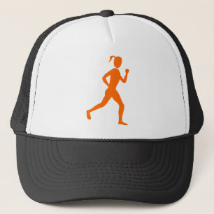 Casquette Coureur (Femme) - Orange