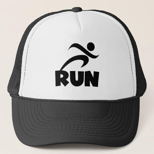 Casquette COUREZ le noir (Devant)