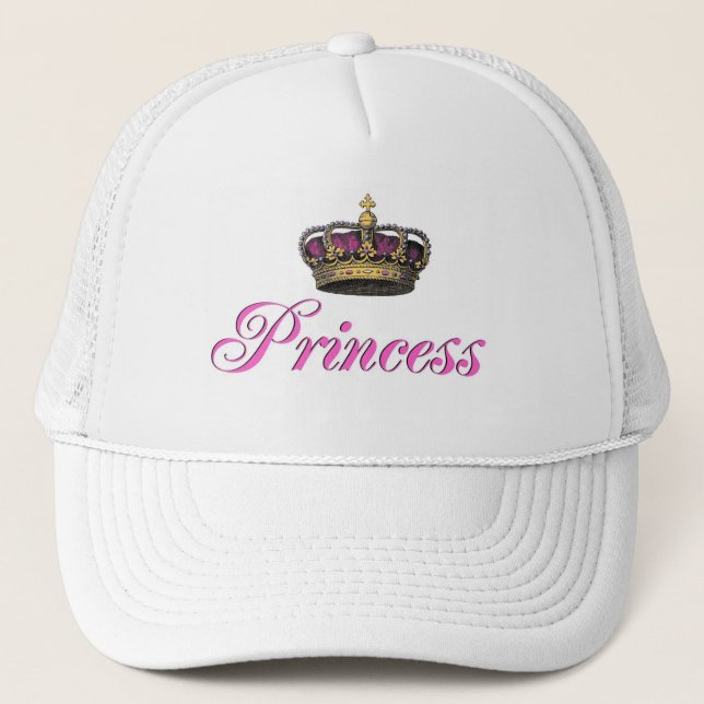 Casquette Couronne de princesse dans les roses indien (Devant)