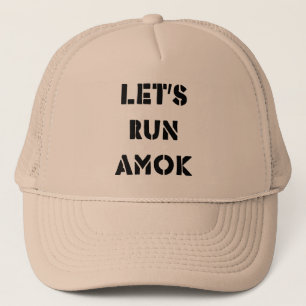 Casquette Courons d'une manière insensée