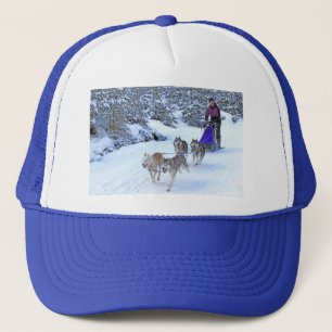 Casquette Course de chiens de traîneau