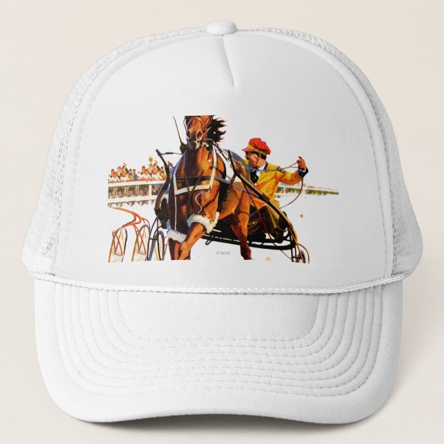 Casquette Course de harnais (Devant)