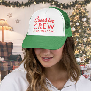 Casquette Cousin Crew Matching Famille Réunion Noël
