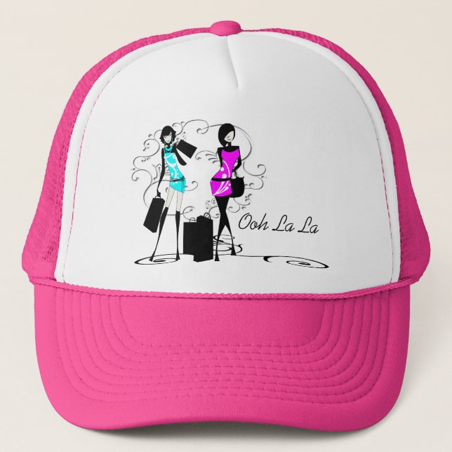 Casquette Couture chic de mannequins de filles (Devant)