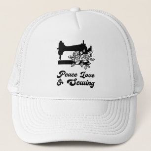 Casquette Couture - Peace Love & Sewing