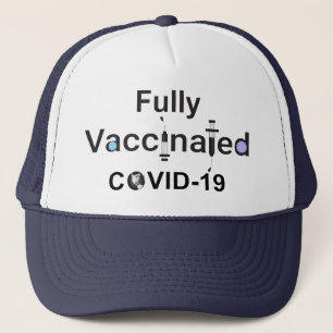 Casquette COVID-19 entièrement vacciné