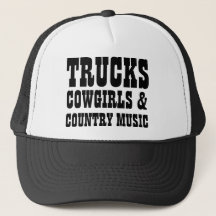 Cow-girls et musique country de camions