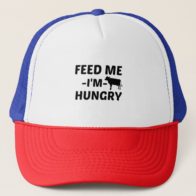 CASQUETTE COW HUNGRY (Devant)