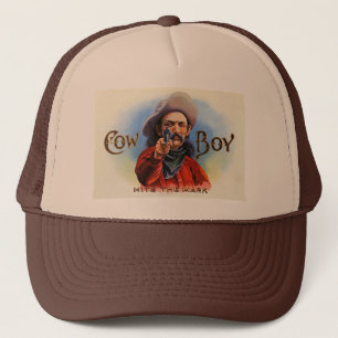 Casquette Cowboy - annonce vintage - coups la marque
