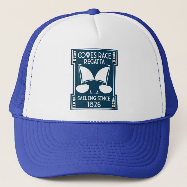 Casquette Cowes île de Wight Yacht Regatta (Devant)