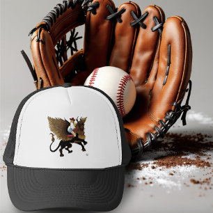 Casquette Cowgirl occidentale Lion griffon ailé Fantastique