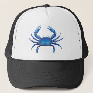 Casquette Crabe bleu oriental