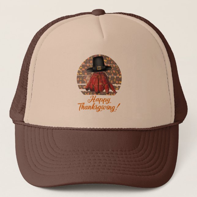 Casquette Crabe ermite de Thanksgiving (Devant)
