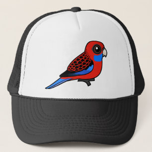 Casquette Cramoisi Rosella de Birdorable