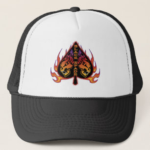 Casquette Crâne à épée noire