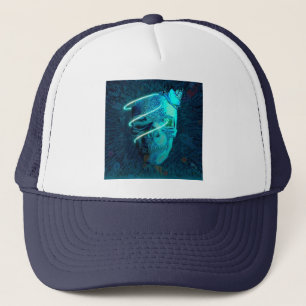 Casquette Crâne avec décoration papillon