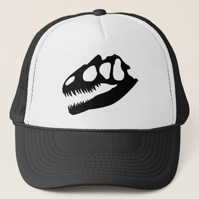 CASQUETTE CRÂNE D'ALLOSAURUS (Devant)