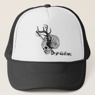 Casquette Crâne d'Antler de dégradations