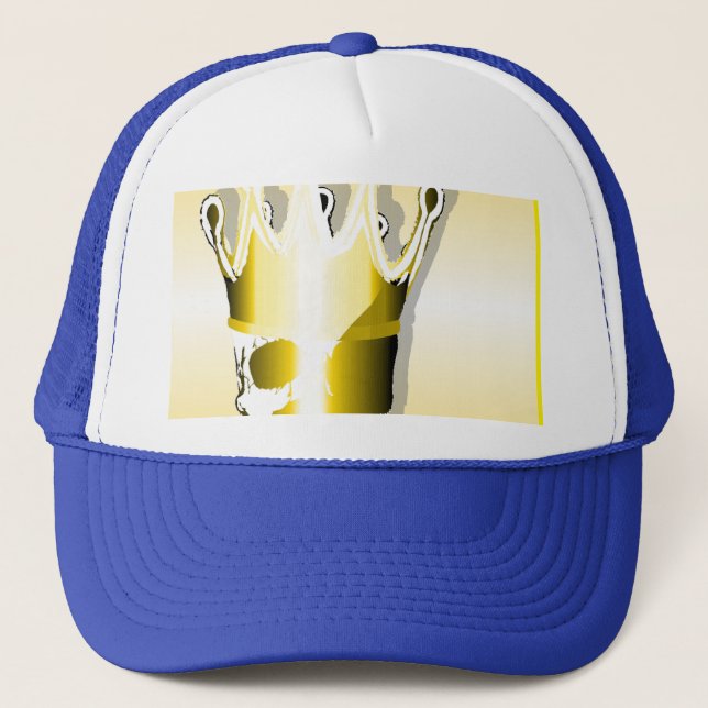 Casquette Crâne de couronne d'or, Peekaboo - (Devant)
