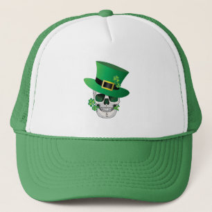 Casquette Crâne de Leprechaun irlandais