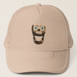 Casquette Crâne gothique hurlant - Halloween Horreur